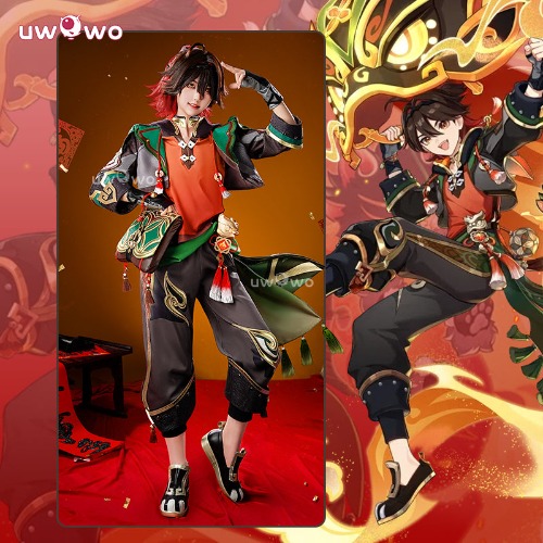 Uwowo Collab Series: Genshin Impact Gaming Cosplay Costume - 【Pre-sale】L