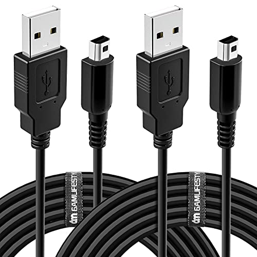 [2 Pack] 4FT 3DS 2DS DSi Charger Cable 