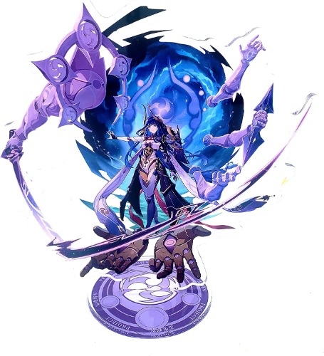 Genshin Impact Stand Figurine Raiden