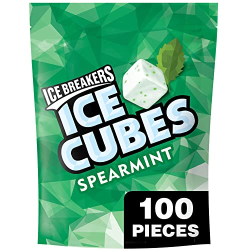 ICE BREAKERS Ice Cubes Spearmint Sugar Free Chewing Gum