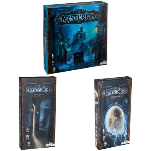 Libellud Mysterium Game, Hidden Signs and Secrets and Lies Expansion Pack Mega Bundle