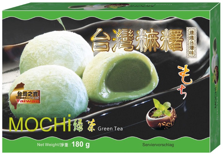 Mochi Dolce Giapponese Gusto Matcha Tea Verde 180g