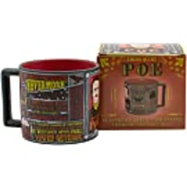Edgar Allan Poe Coffee Mug - Poe's Most Famous Quotes and Writings - Comes in a Fun Gift Box