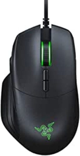 Razer Basilisk Gaming Mouse: 16,000 DPI Optical Sensor - Chroma RGB Lighting - 8 Programmable Buttons - Mechanical Switches - Customizable Scroll Resistance - Classic Black