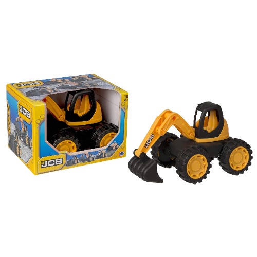 JCB - Kids Toys - Construction Excavator Toy - Truck Toy - iconic Construction Vehicles - Kids' Play Figures & Vehicles - 2 Year Old Boys & Girls Plus