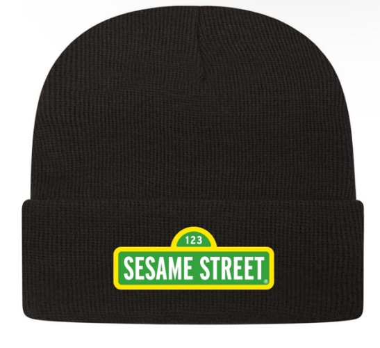 Sesame Street Logo Beanie