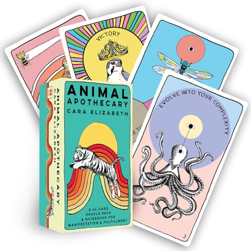Animal Apothecary: A 44-Card Oracle Deck & Guidebook for Manifestation & Fulfillment