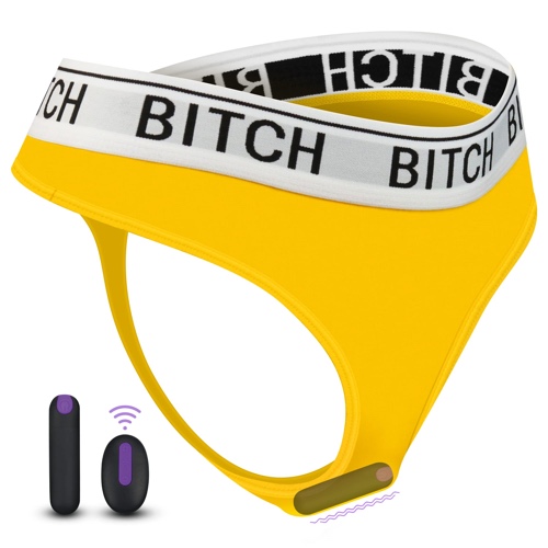 Vibrator Vibratoren Frauen Leise Hipster Damen Tanga Baumwolle, Mini Vibratoren Klitoris Nippel Paarvibrator Klein, Bullet Vibrator mit Fernbedienung Stark, Sex Spielzeug für die Frau Paare Erotik - M/L