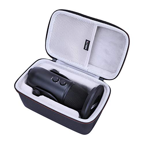 LTGEM Hard Case for Blue Yeti or Yeti Pro USB Condenser Microphone - for Blue Yeti or Yeti Pro Microphone