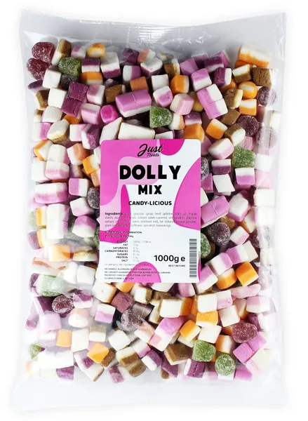 Just Treats Dolly Mixture (1 Kilo Share Bag)