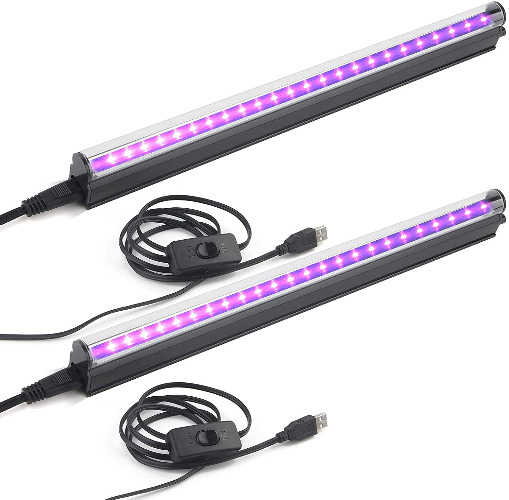 Led UV Black Light Bar X2