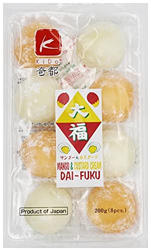 Kido Daifuku, Mochi - Mango & Custard