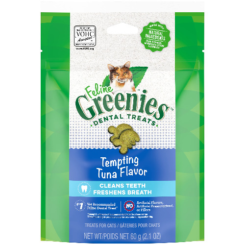 Greenies Feline Dental Cat Treat - Tuna Flavour