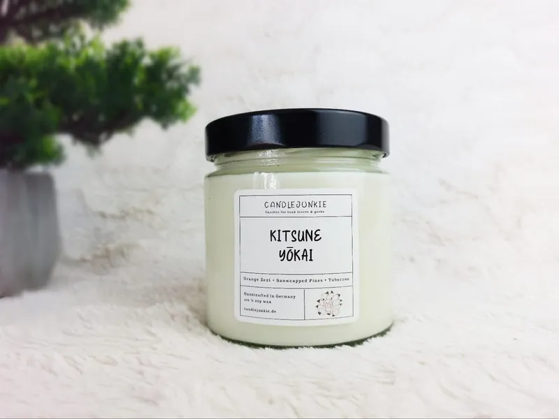 Kitsune Yōkai | Anime Manga Lover Candle | Soy wax scented candle