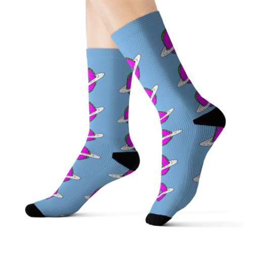 Space Donut's Socks - M