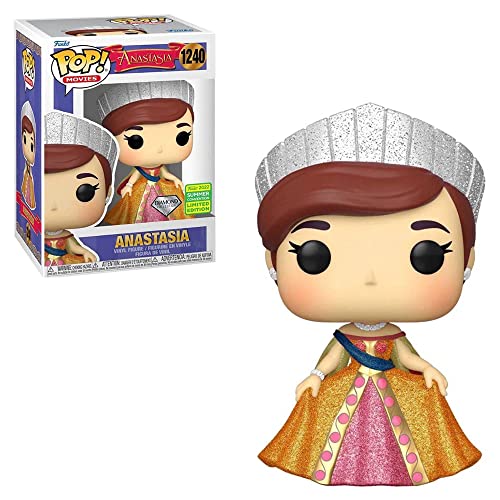 POP ko Pop! Movies Anastasia Diamond Collection 2022 Summer Convention Exclusive Figure #1240, Multicolor