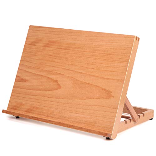 Falling in Art 5-Position Wood Drafting Table Easel Drawing and Sketching Board, 16 1/2 Inches by 12 1/8 Inches - 16 1/2 L * 12 1/8 W