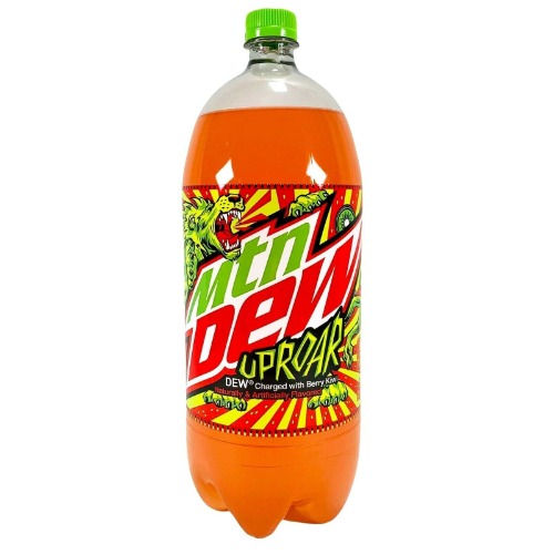 Mtn Dew Mountain Uproar 2 liter Berry Kiwi Flavor - 