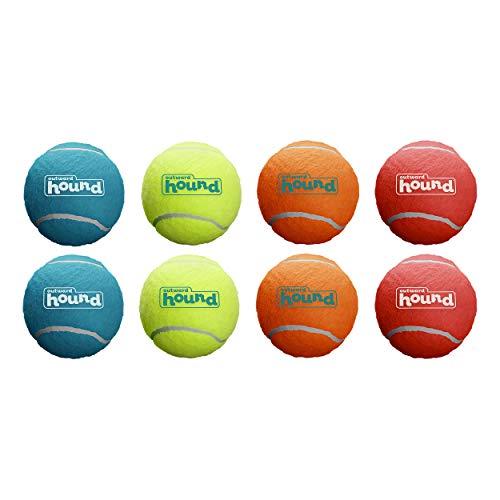 Outward Hound Squeaker Ballz Fetch Dog Toy, XS, 8-Pack - XS - Squeaker Balls (8-Pack) - Multi