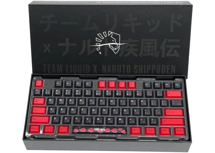 Team Liquid x Naruto Akatsuki Key Cap Set