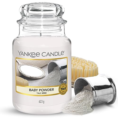 Baby Powder Large Jar Candle 150hrs