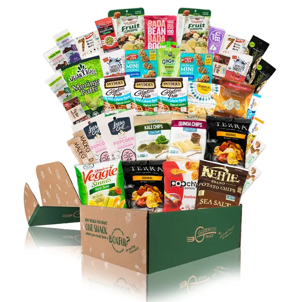 Snack Attack Vegan Snacks Care package [32 Count],