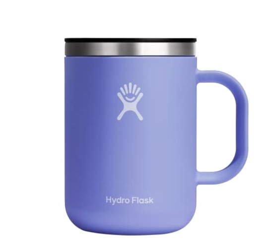 Hydro Flask Stainless Steel Reusable Mug - Vacuum Insulated, BPA-Free, Non-Toxic - 24 Oz - Lupine