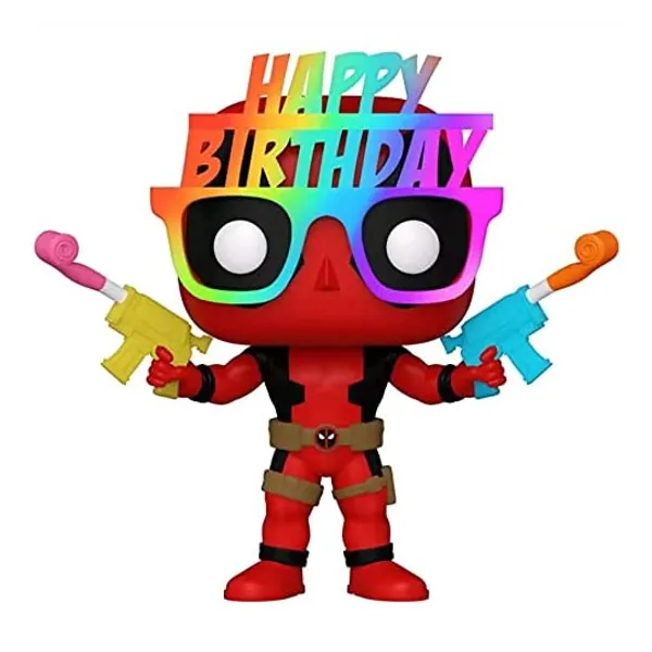 
                            Funko Pop Marvel Birthday Glasses Deadpool
                        