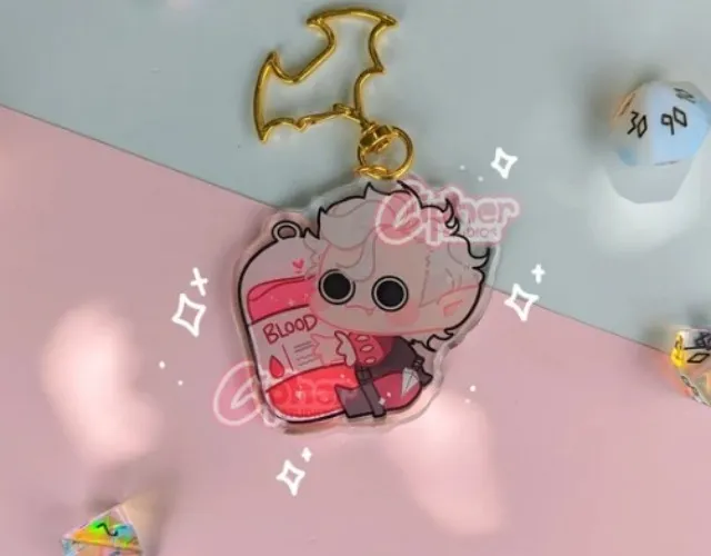 CHARM || Baldur's Gate 3 Inspired Keychains ft. Astarion, Gale, Halsin, Karlach, Lae'zel, Minthara, Wyll, Orin, Gortash, Shadowheart, etc!]