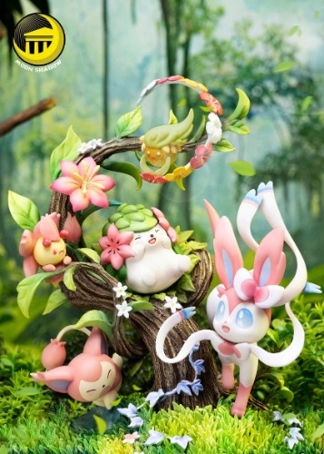 Nature Series Grass-type Family - Pokemon Resin Statue - Moon Shadow Studios [Pre-Order] | Full Payment
