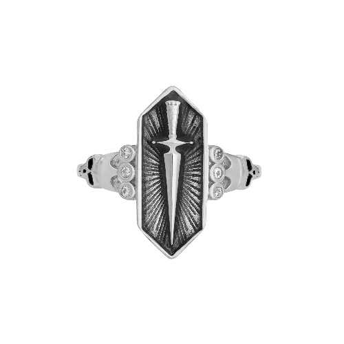 Knight Ring | Sterling Silver / 7