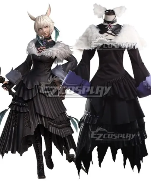 Final Fantasy XIV Shadowbringers 5.0 FF14 Y'shtola Rhul Yshtola Rhul Cosplay Costume