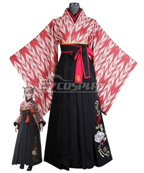Final Fantasy XIV Far Eastern Schoolgirl's Uniform Cosplay Costume