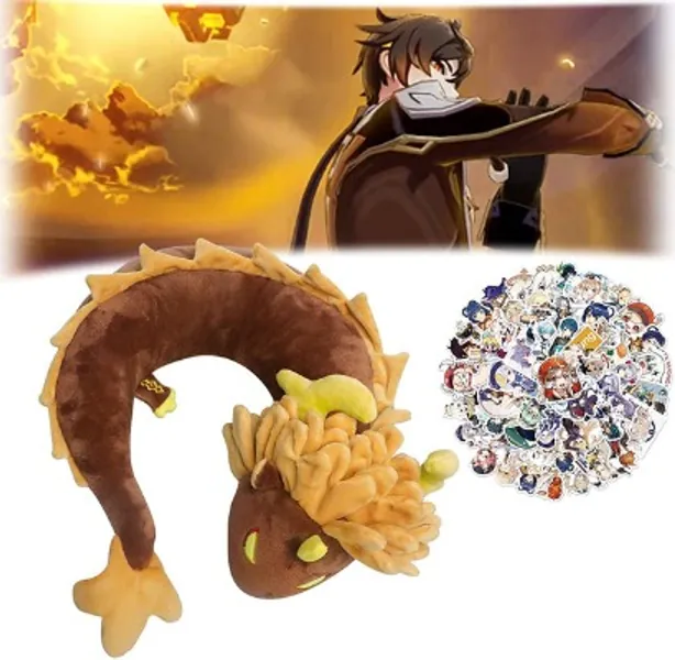 Genshin Impact Zhongli U-Shape Neck Pillow GENSHINGO