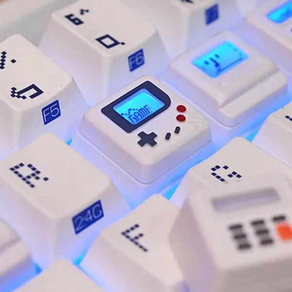GameBoy Keycap, Custom Gameboy Keycap, Game Boy Keycap, Artisan Keycap, Custom Keycaps, Resin Keycap, ESC Keycap, Keycap Set, 1U Keycap