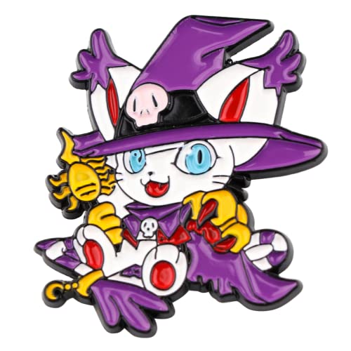 Ivy & Clover Boutique Cartoon Entertainment Trading Pin Fantasy Pin Collection (Gatomon Digimon)