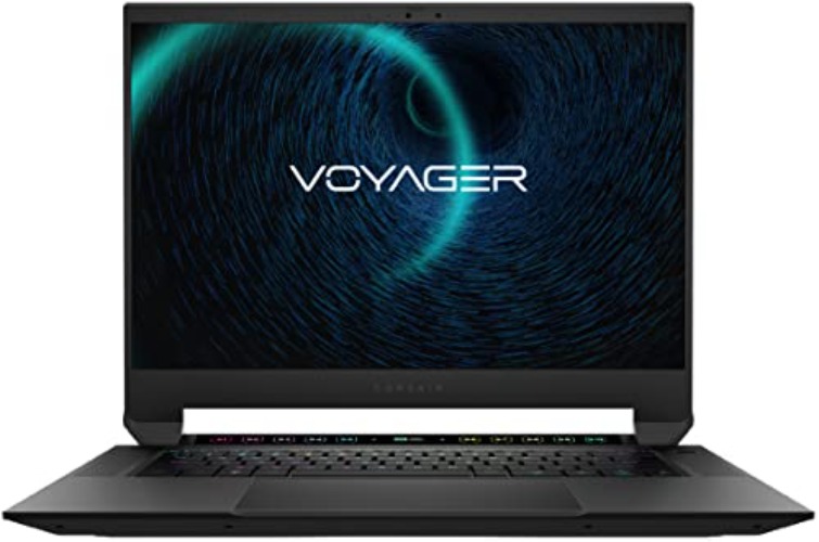 Corsair Voyager a1600 Gaming Laptop (AMD Ryzen R9 6900HS, AMD Radeon RX 6800M, 32GB DDR5, 16" 2560x1600 240Hz IPS Screen, Cherry MX Ultra-Low Profile Keyswitches, Windows 11 Home Advanced) Black - AMD Ryzen R9