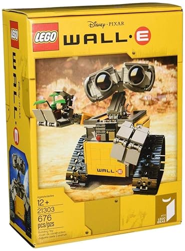 Lego Ideas 21303 Wall-E, 676-Piece - Multicolor