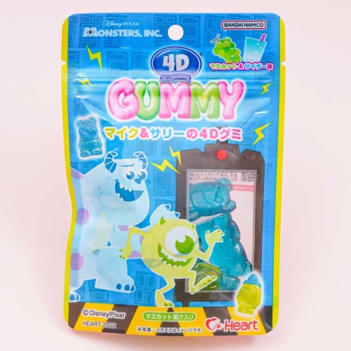Monsters Inc. 4D Gummy Pack - Cider & Muscat