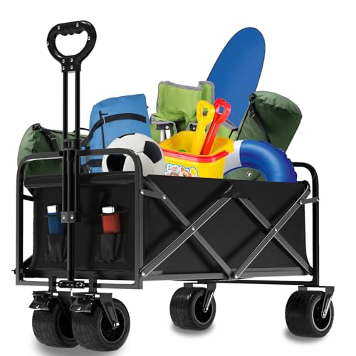 Collapsible  Folding Wagon with 400lbs Large Capacity