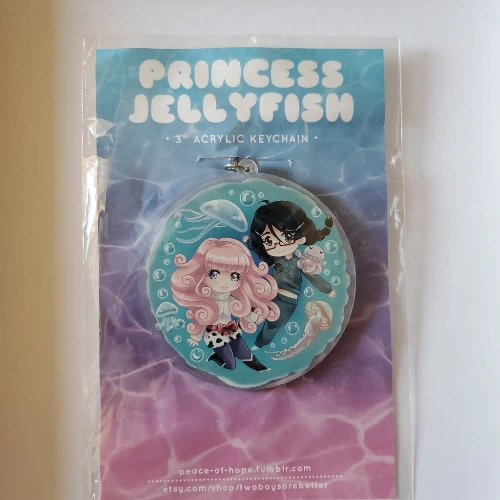 Princess Jellyfish Charm