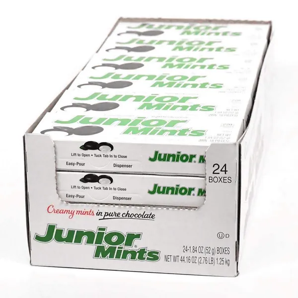 Junior Mints, 1.84-Ounce Boxes (Pack of 24) - 