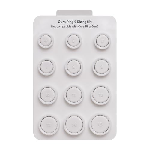 Oura Ring 4 Sizing Kit - Size Before You Buy Oura Ring 4 - Unique Sizing - Receive Credit for Purchase