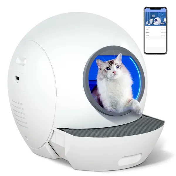 Throne | StaceyRPG | Self-Cleaning Cat Litter Box, Automatic Cat Litter ...