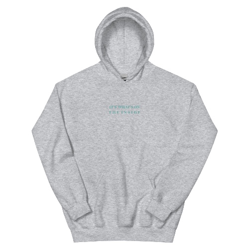 On The Inside | Unisex Hoodie - Sport Grey / XL