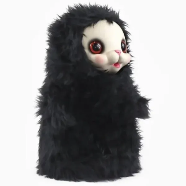 Yuki the young yak, 16 inches tall figure- Limited edition Mark Ryden- Black