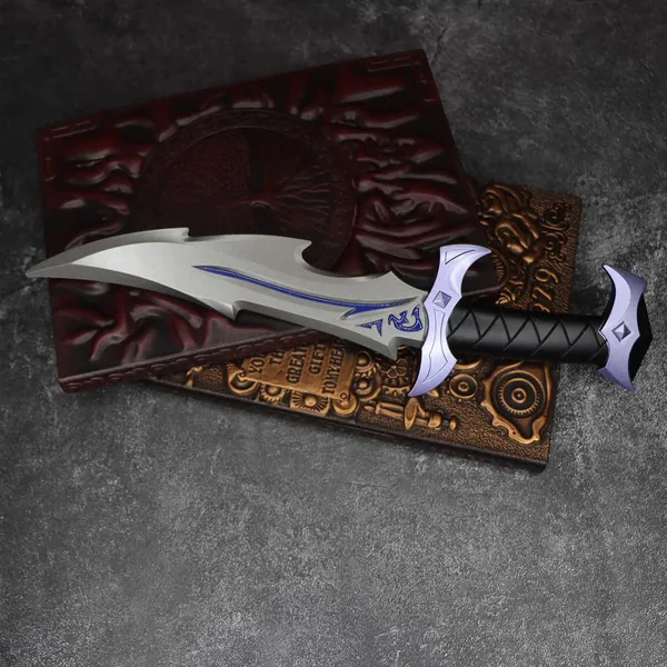 Game Reaver Knife Metal Blunt Blade Dagger Prop Replica | Reaver Knife Only