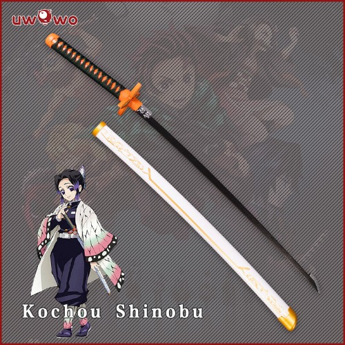 Uwowo Demon Slayer: Kimetsu no Yaiba Nichirin Blade Kochou Shinobu Personal Demon Swords Demon Slaying Corps Cosplay Props