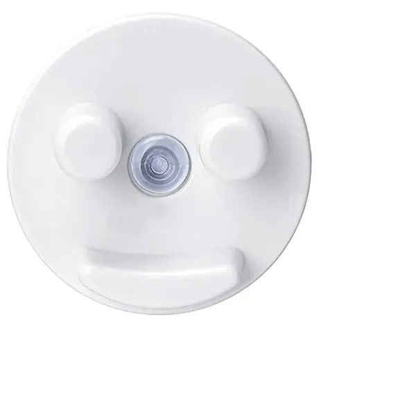 Sponge Holder, Sink Caddy w/Suction Cup Installation, Sponge Organizer for Kitchen/Bathroom Sink, Self Draining, Dishwasher Safe for Holding Sponges(Sponges Not Included), White(1-Pack)