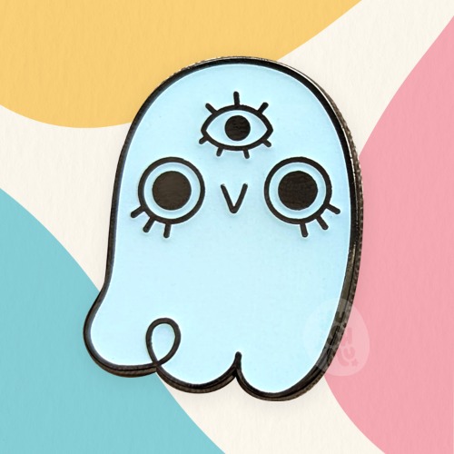Lil Ghostie Glow in the Dark Enamel Pin - A Grade